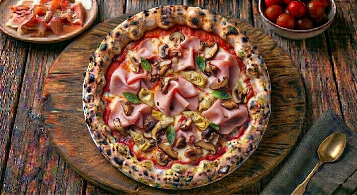 PROSCIUTTO E FUNGHI