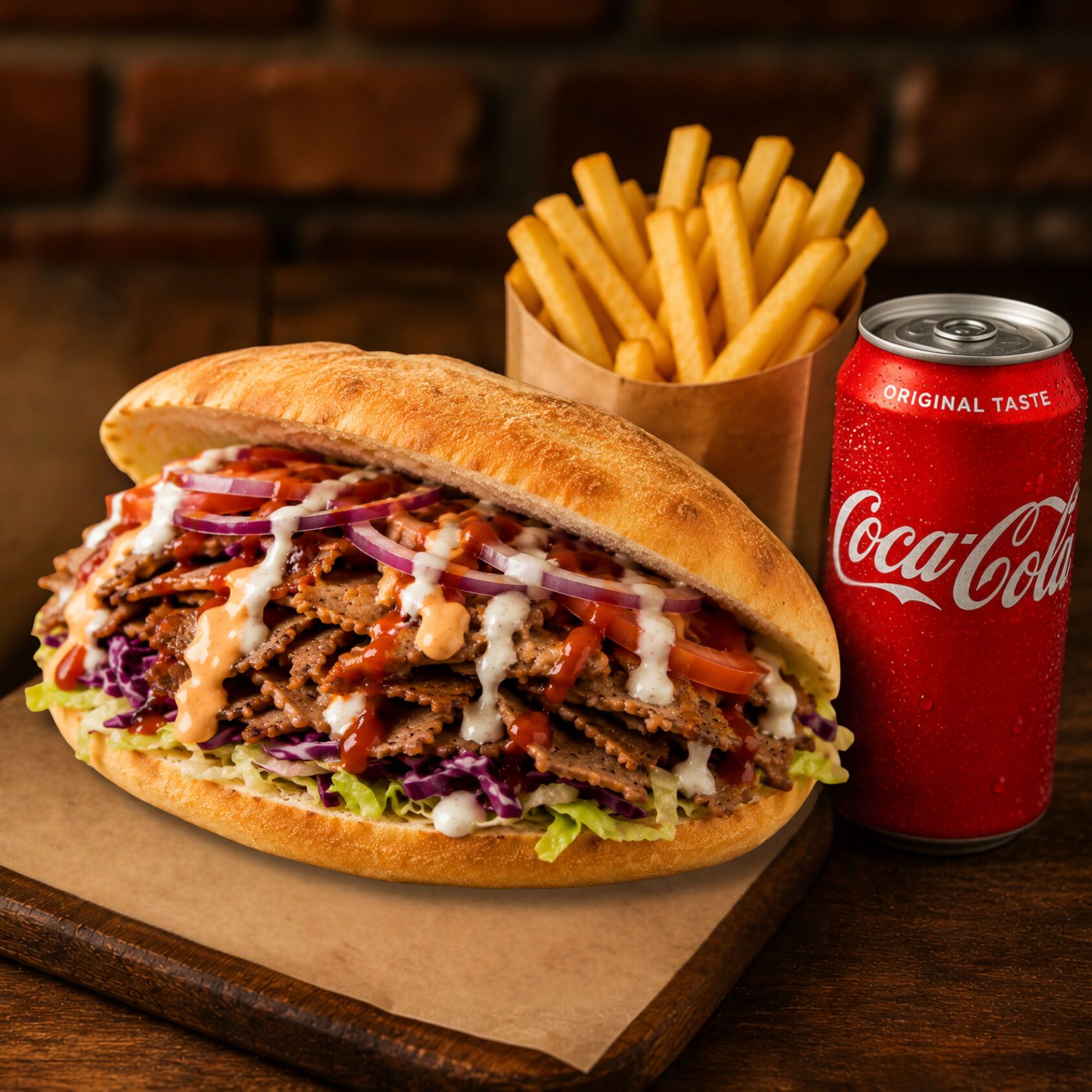 CRISPY PANINO KEBAB MENU