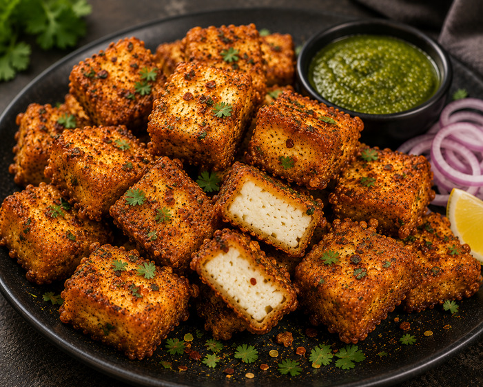 Paneer Croccante alle Spezie
