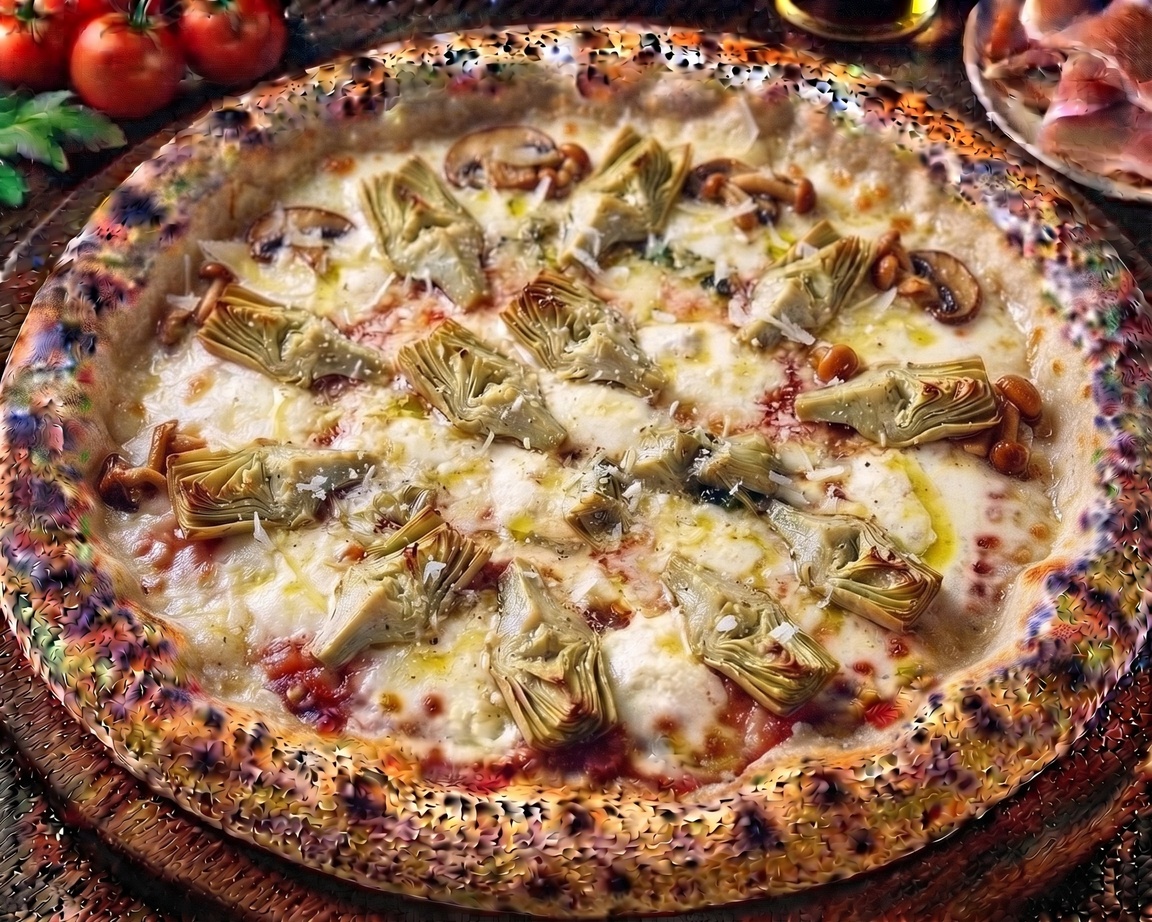DAMA BIANCA PIZZA BIANCA
