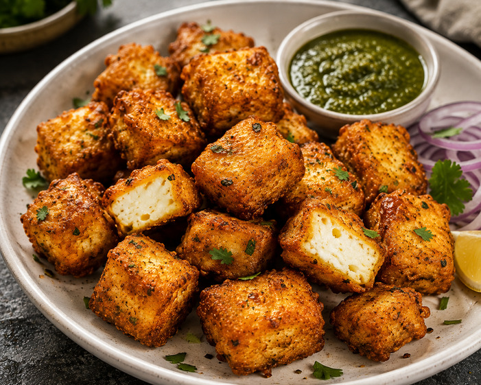 Bocconcini di Paneer Fritti