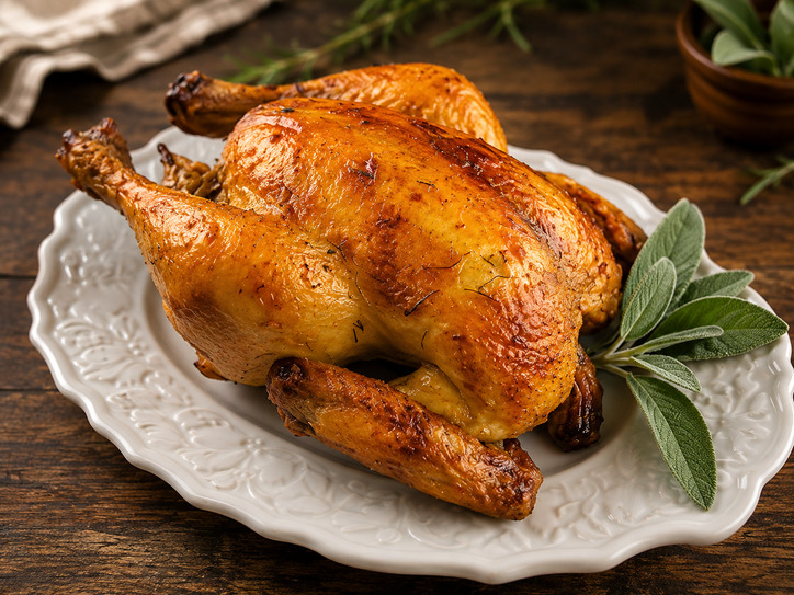 Pollo in tero