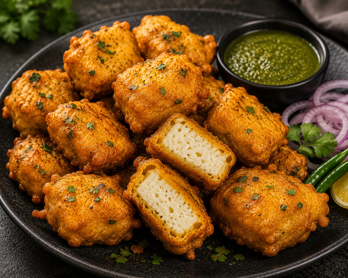 Paneer in Pastella