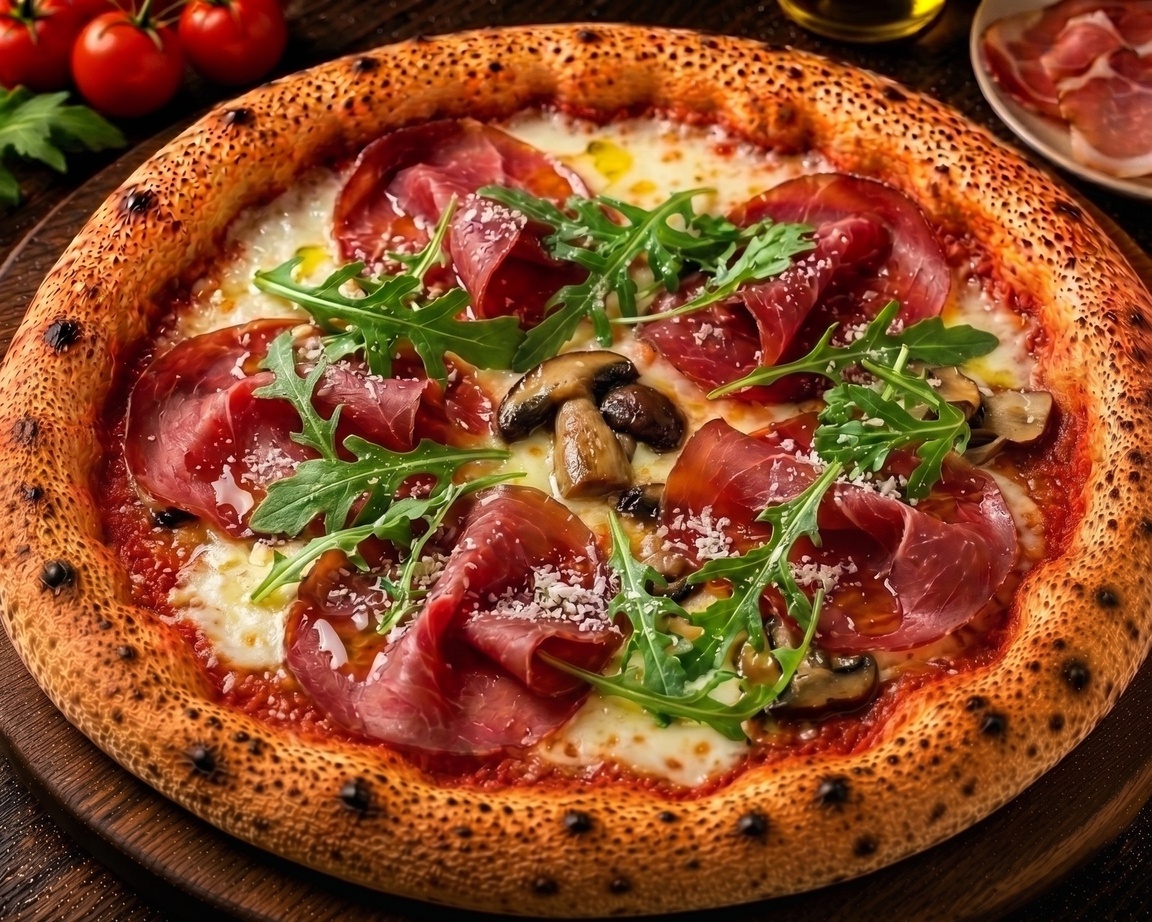 BRESAOLA RUCOLA E PORCINI